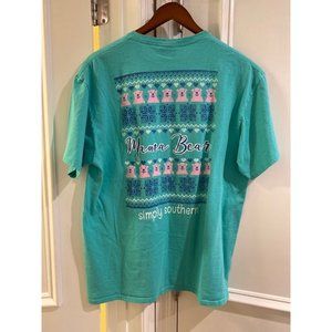 Simply Southern Ladies Short Sleeve T Shirt/Large